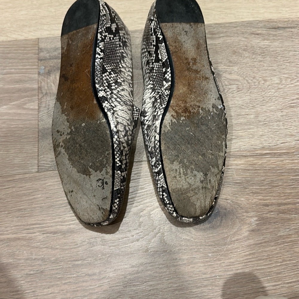 Vince Python Leather Flats - image 5